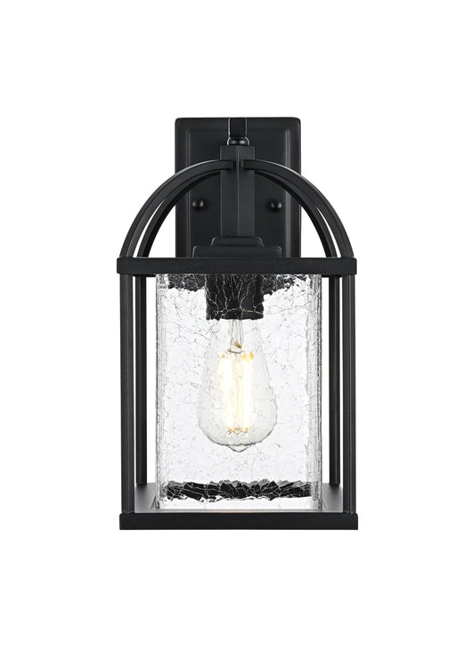 Gratz Outdoor Wall Lantern in Black