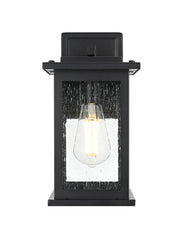 Ringgold 6" Outdoor Wall Lantern in Black