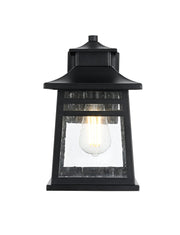 Bambrey Outdoor Wall Lantern in Black