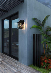 Clifford Outdoor Wall Lantern in Black