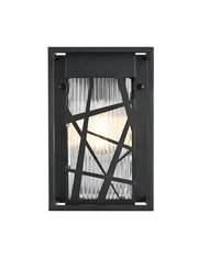 Eyre Outdoor Wall Sconce in Black