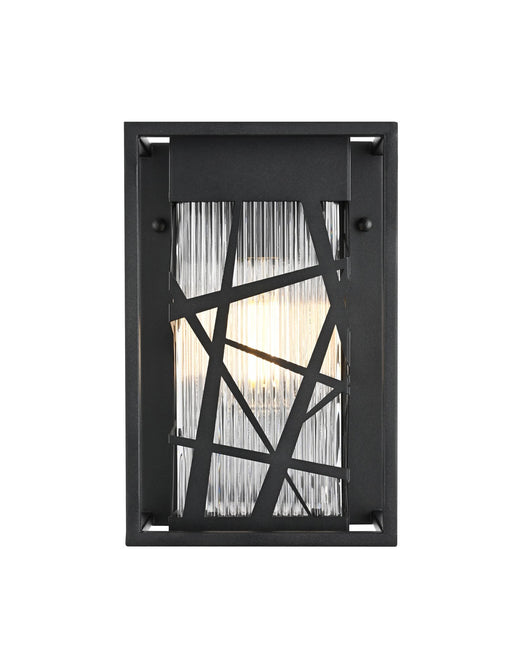 Eyre Outdoor Wall Sconce in Black