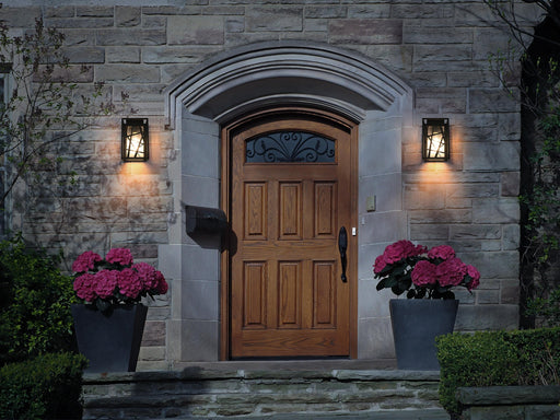 Eyre Outdoor Wall Sconce in Black