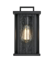 Sedgley Outdoor Wall Lantern in Black