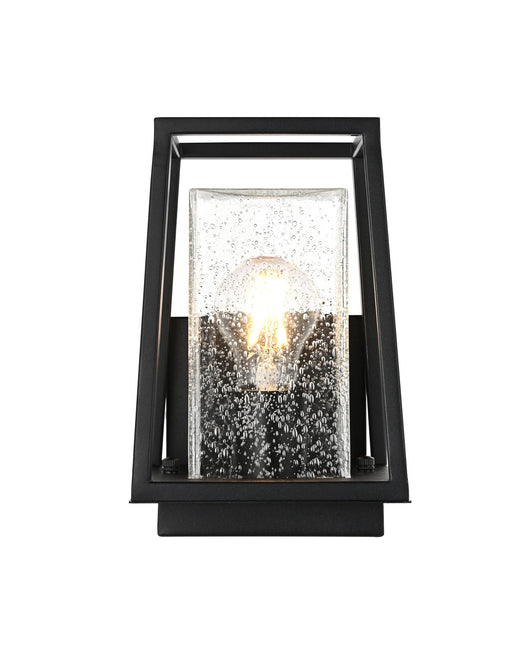 Lehigh 5" Outdoor Wall Lantern in Black