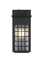 Palmer 15" Outdoor Wall Sconce in Black
