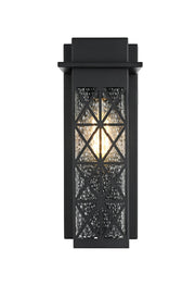 Wildey Medium Outdoor Wall Sconce in Black