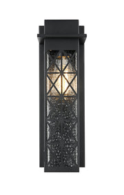 Wildey Large Outdoor Wall Sconce in Black