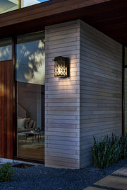 Wildey Small Outdoor Wall Sconce in Black