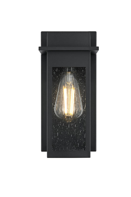 Dunton Small Outdoor Wall Sconce in Black