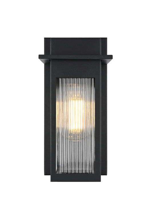 Fletcher Outdoor Wall Sconce in Black