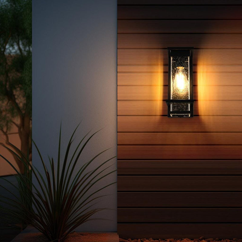 Harper Outdoor Wall Sconce in Black