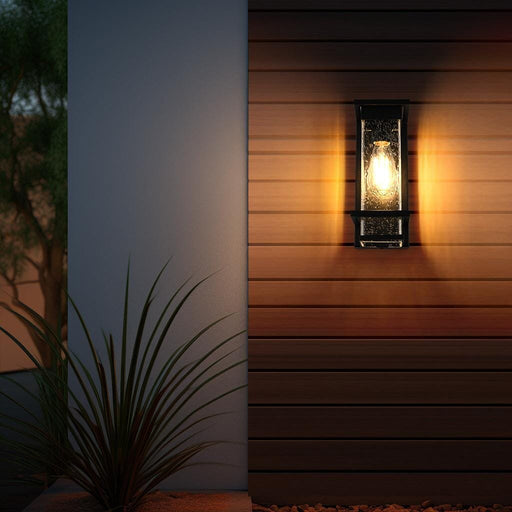 Harper Outdoor Wall Sconce in Black