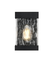 Thompson Medium Outdoor Wall Sconce in Black