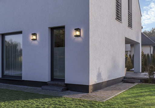 Thompson Medium Outdoor Wall Sconce in Black