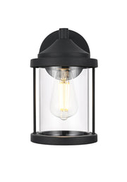 Roy 6" Outdoor Wall Sconce in Black