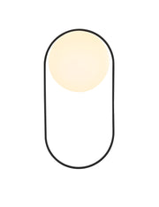 Silas Outdoor Wall Sconce in Black