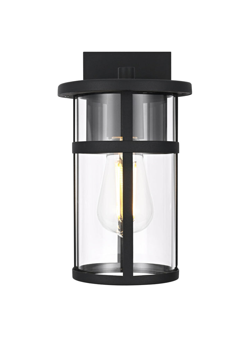 Henrik Outdoor Wall Sconce in Black