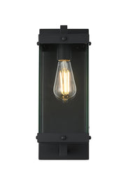 Julien 6" Outdoor Wall Sconce in Black