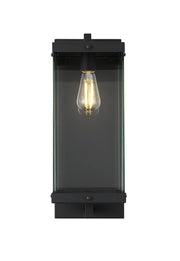 Julien 8" Outdoor Wall Sconce in Black