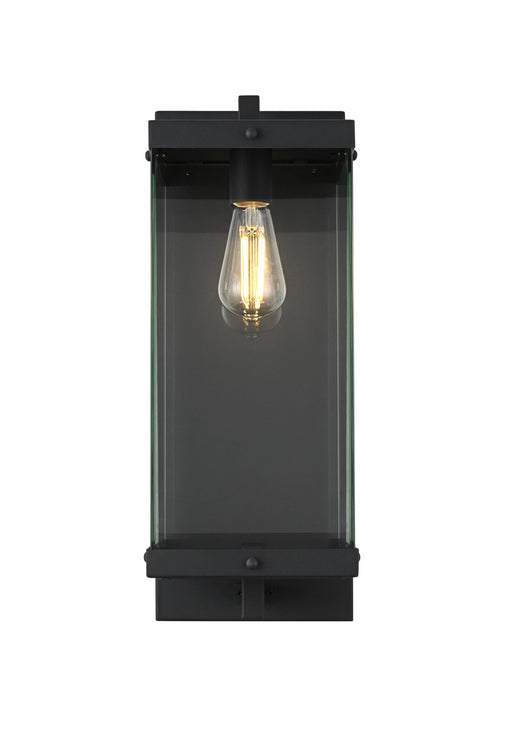 Julien 8" Outdoor Wall Sconce in Black