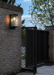 Julien 8" Outdoor Wall Sconce in Black