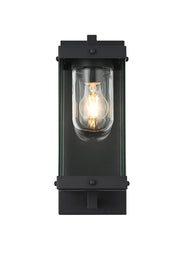 Keaton 6" Outdoor Wall Sconce in Black