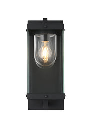 Keaton 7" Outdoor Wall Sconce in Black