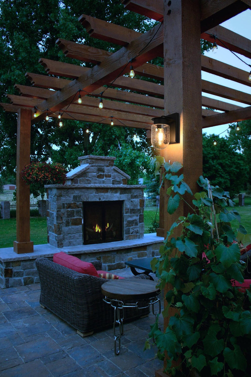 Rafael Outdoor Wall Sconce in Black