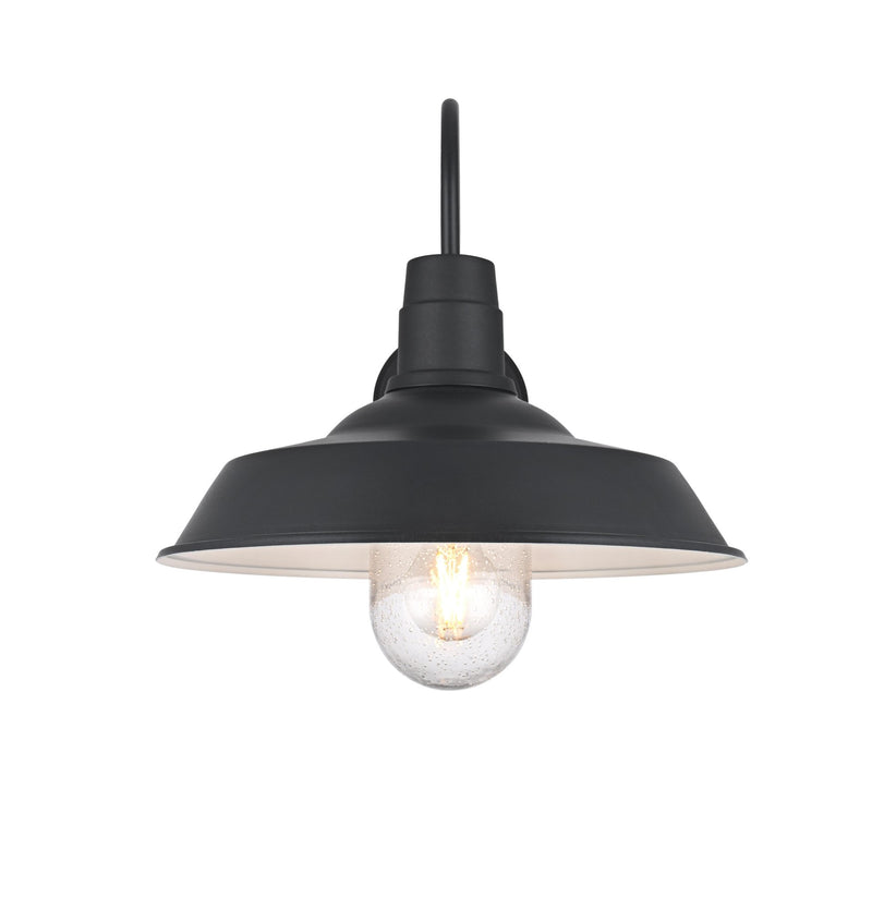 Rayan 14" Outdoor Wall Sconce in Black