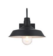 Rayan 14" Outdoor Wall Sconce with 23" Extension in Black