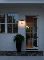 Scott Outdoor Wall Sconce in Black