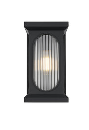 Sevyn Small Outdoor Wall Sconce in Black