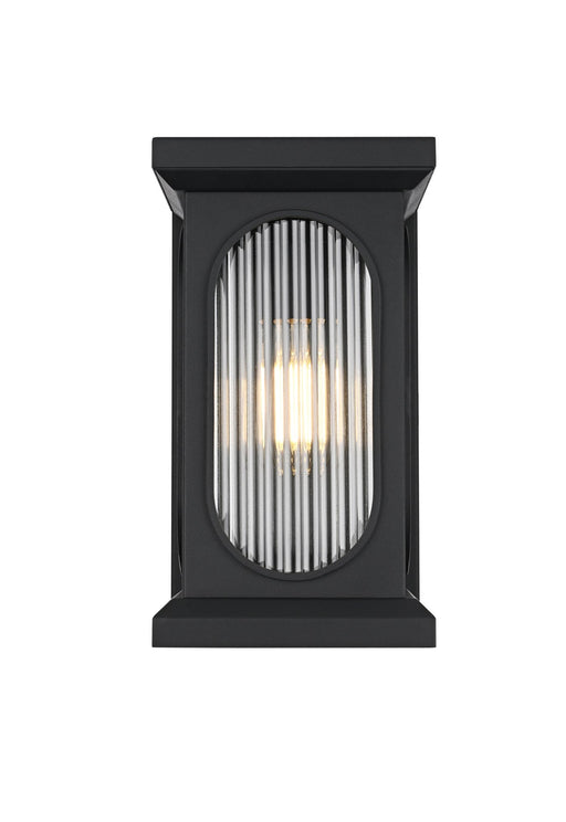 Sevyn Small Outdoor Wall Sconce in Black