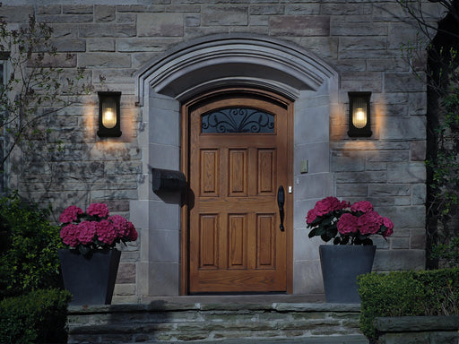 Sevyn Small Outdoor Wall Sconce in Black