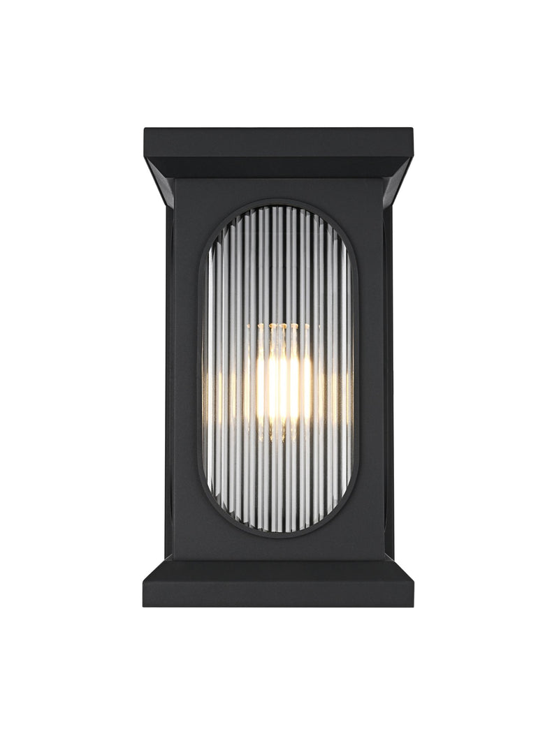 Sevyn Large Outdoor Wall Sconce in Black