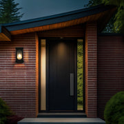 Sevyn Large Outdoor Wall Sconce in Black