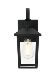 Riggs 5.5" Outdoor Wall Lantern in Black