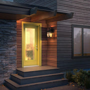Riggs 5.5" Outdoor Wall Lantern in Black