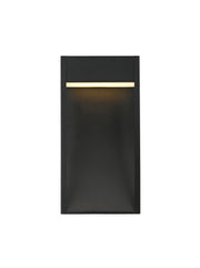 Adriel Outdoor Wall Sconce in Black
