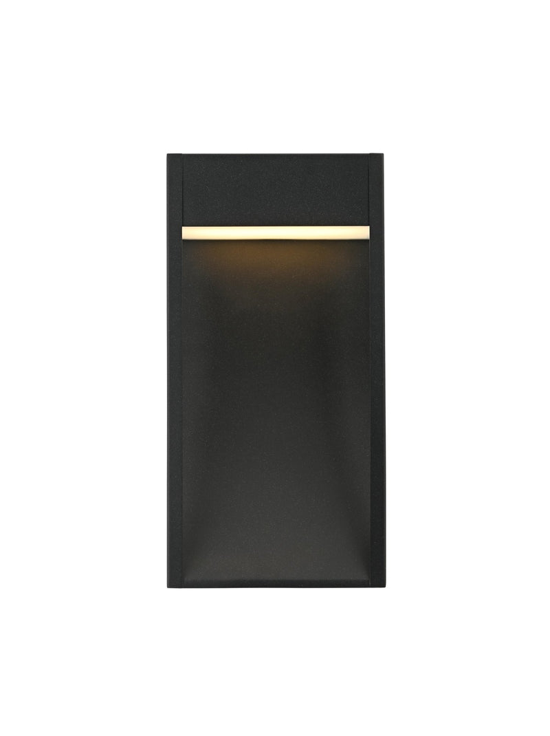 Adriel Outdoor Wall Sconce in Black