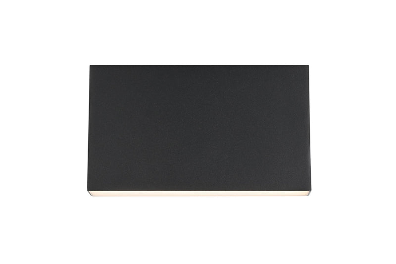 Colter 2-Light Outdoor Wall Sconce in Black