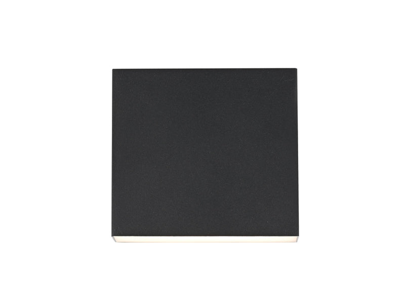 Creed 2-Light Outdoor Wall Sconce in Black
