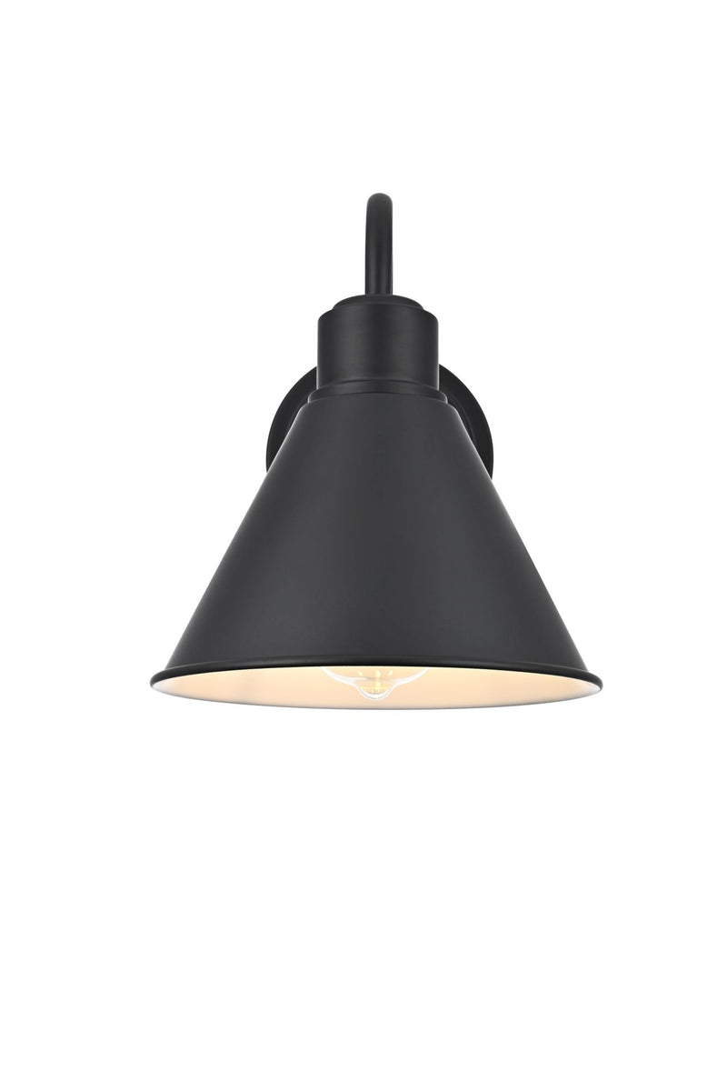 Colton Outdoor Wall Sconce in Black