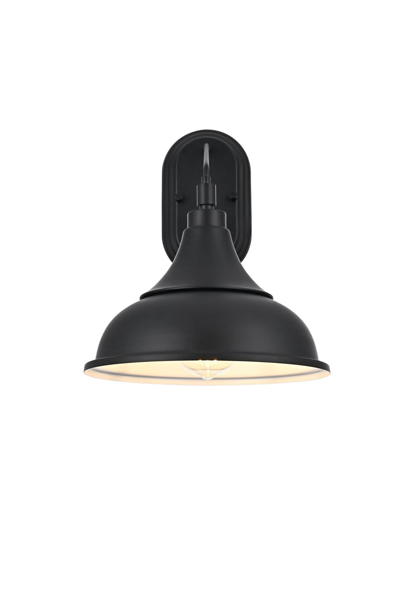 Elian Outdoor Wall Sconce in Black