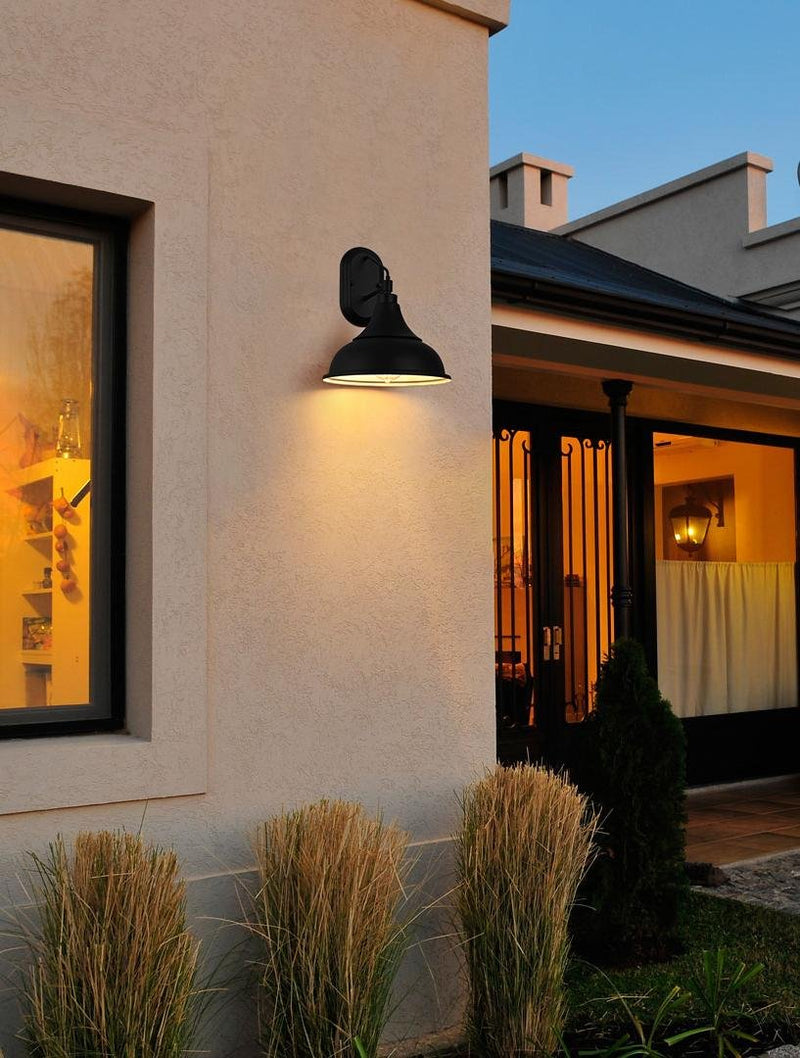 Elian Outdoor Wall Sconce in Black