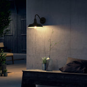 Franco Outdoor Wall Sconce in Black