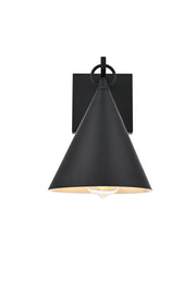 Hendrix Outdoor Wall Sconce in Black