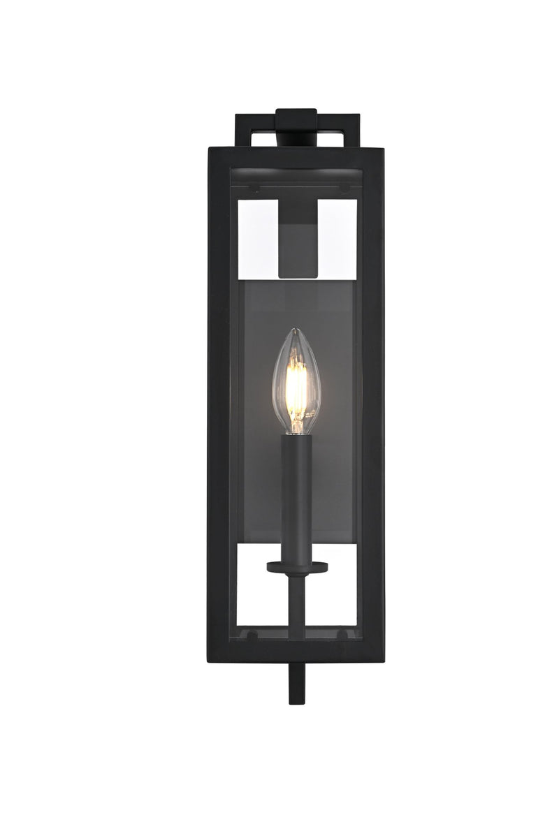 Jairo Outdoor Wall Lantern in Black