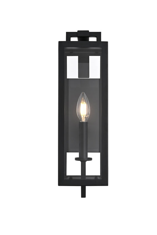Jairo Outdoor Wall Lantern in Black